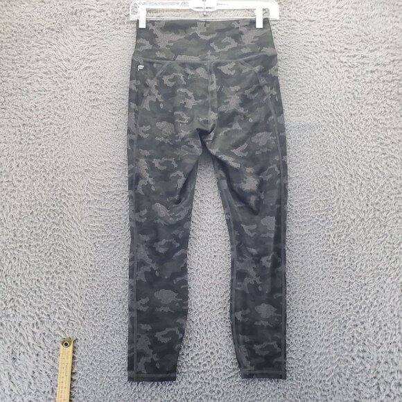 Fabletics Pants Womens Small Gray Camo PowerHold High Rise Ankle Leggings - Picture 10 of 11